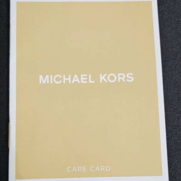 Michael Kors Quilted Snake-Embossed Shoulder Bag Blue Black Chain Strap NWOT - Picture 13 of 14